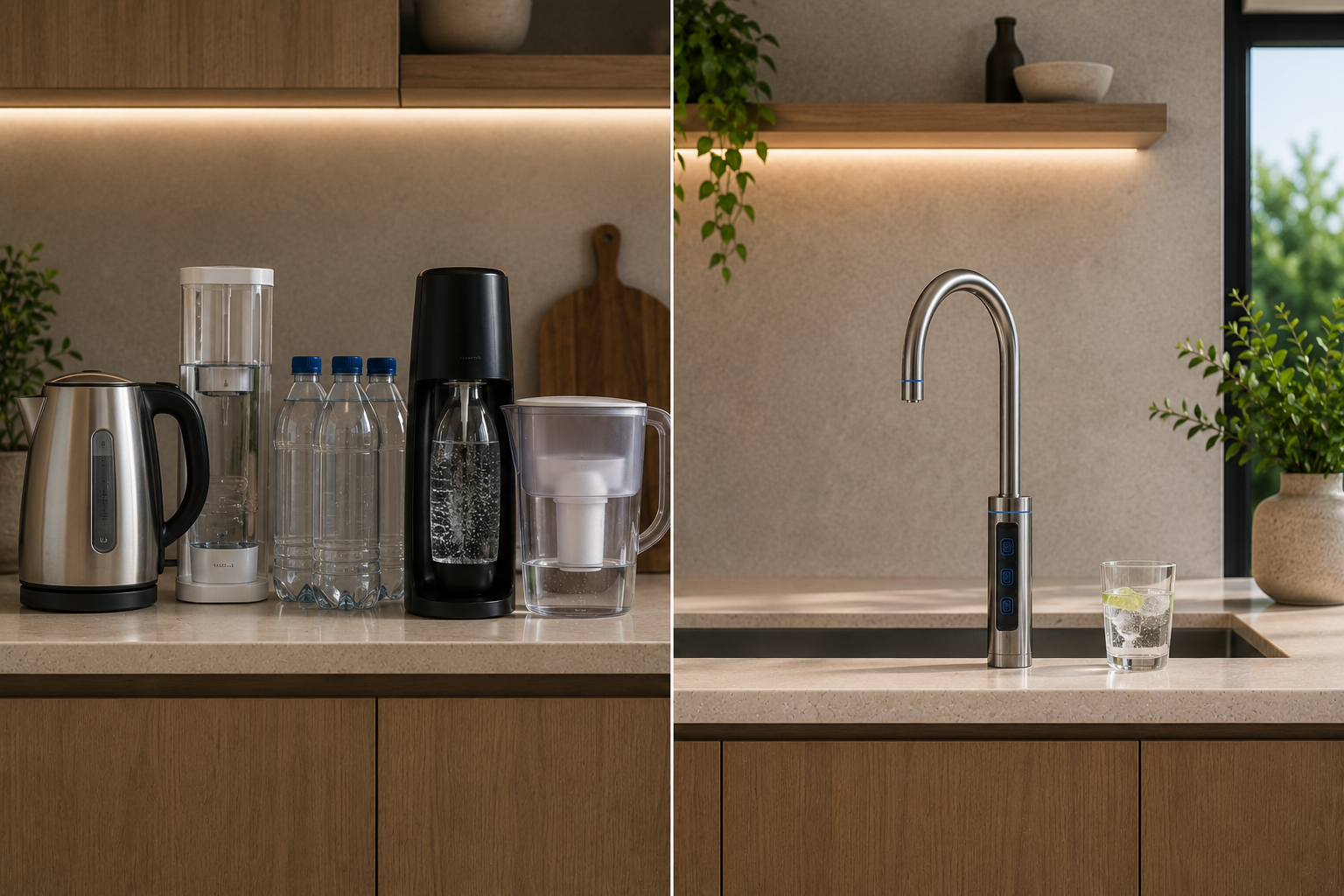 Neotap Touch is better than bench top filter systems